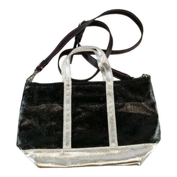 Victoria Secret Mini Tote Purse Crossbody Bag Removable Strap Gym Errands Sporty - Picture 3 of 5